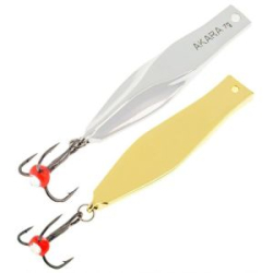 Блесна зимняя Akara Tournament Ice Stik 70 14 гр. цвет SIL/GO