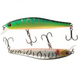 Воблер Mottomo Leo 90SP 10,4g цв. Silver&Ghost Tiger