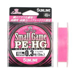 Шнур плетеный Sunline Small Game PE-HG 150m #0.5/8lb