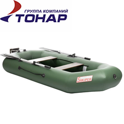 Лодка Тонар Шкипер 260нт зеленый