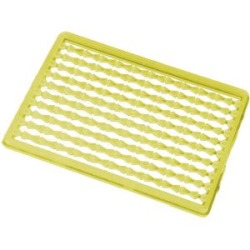 Стопперы для бойлов Mikado мягкие, желтые-fluo (уп.-2 х 100шт.) (AMC-11501-04)