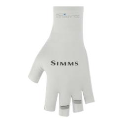 Перчатки Simms SolarFlex Half-Finger SunGlove, Sterling, XL