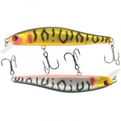 Воблер Mottomo Leo 90SP 10,4g цв. Silver&Gold Tiger
