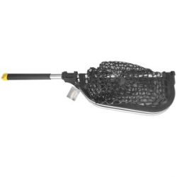 Подсачек плавающий GRFish, 1.35м, 50*40см, складная голова, силиконовая сетка (GRLN#100)