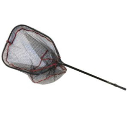 Подсачек складной телескопический Namazu Pro NoKnot Net PVC, L- 160 см, квадратный складной обод 60 см