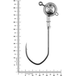 Призёр джиг-головка Stinger Eye Jig 52 гр, кр-к VD-074 №8/0, 3 шт/уп