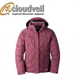 Cloudveil Enclosure Hooded Jacket Persian Red