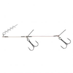 Монтаж Balzer Shirasu Pike Shallow Rig 9 см тройник №2 (16101 002)