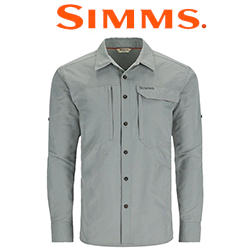 Simms Guide Fishing Shirt, Cinder