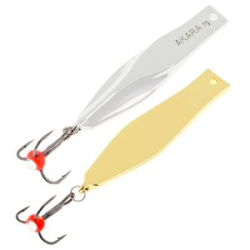 Блесна зимняя Akara Tournament Ice Stik 60 8 гр. цвет SIL/GO