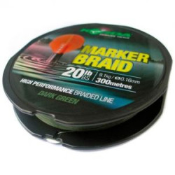 Шнур Korda Marker Braid 300м 20lb Dark Green KMAB