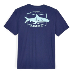 Футболка Simms Salty Sign T-Shirt, Navy, M