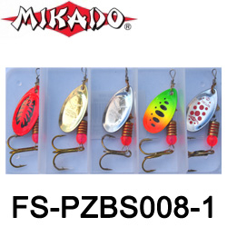 Mikado FS-PZBS008-1 Набор блесен