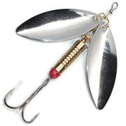 Блесна вращающаяся Namazu Supreme Master 12гр. цвет 01 (серебро)