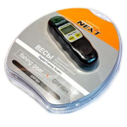 Весы электронные рыболовные GRFish GR-84047 до 25 кг, водонепроницаемые, ночная подсветка, терм.воздуха