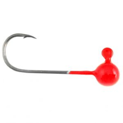 Джиг крашеный "Шар UltraLight" 1,2 гр, цв. 01-красный, кр-к VD-072 №6 10 шт/упак