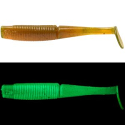 Силиконовая приманка Daiwa Bait Junkie 3.2" Minnow цв. MOTOR OIL UV