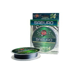 Шнур Sprut Saburo Soft Ultimate Braided Line x4 ( 95m/Space Gray/0,18mm/14,9kg)