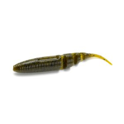Эластичная приманка Lake Fork Trophy Lures Swim’n Slug цв. Green Pumpkin
