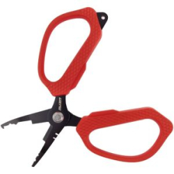 Ножницы для плетеных шнуров с функцией разжима колец 13см Ruzza