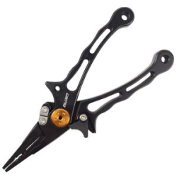 Плоскогубцы алюминиевые Ruzza с прямыми губками и замком 18см