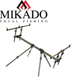 Mikado AMP03-123-3 Threeliner Rod Pod (регулируемый)