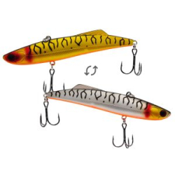 Воблер Mottomo Blade VIB Slim 125S 42g цвет Silver&Gold Tiger