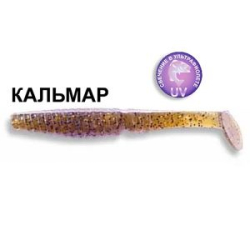 Силиконовая приманка Crazy Fish Scalp Minnow 4" 18-100-30-6 кальмар цв. sand (песок)