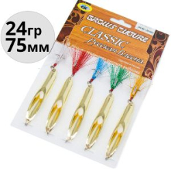 Приманка Grows Culture KACTMACTEP 24g цв. # gold hollow 5шт/уп