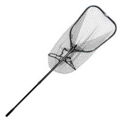 Подсачек Relax FA складной с прорезиненной сеткой маленький в чехле 70х60