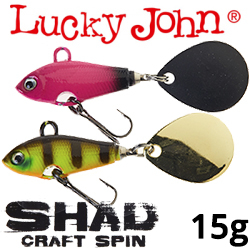 Lucky John Shad Craft Spin 15гр.