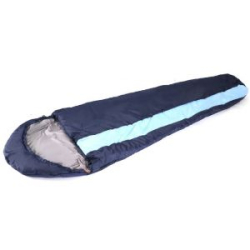 Спальный мешок-кокон "Следопыт-Comfort", 230х80 см., 3х слойный, цв. темно-синий