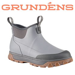 Grundens Deviation 6 Inch Ankle Boot, Smoke