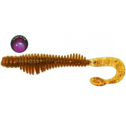 Силиконовая приманка твистер RuBaits Belly Twister - RBBT102SC04 - Удав УФ