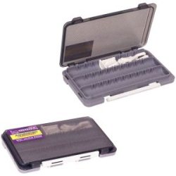 Коробка Kosadaka TB-S63A-GRY, 17,5*10,5*2см 3 продольные секции + доп. вставки, серая