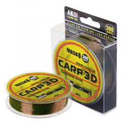 Леска Akkoi Mask Carp 3D 300m Chameleon 0.50mm (33.4kg)