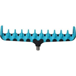 Наконечник подставки для фидера/пикера Mikado Multi Rest тип - гребёнка, голубая (IS15-POD-17)