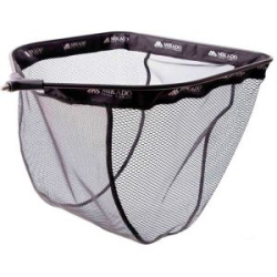 Подсачник спорт Mikado Rubber Net без ручки (45/55см, яч. 6/3мм) прямоугольный, чёрный (S4-013-5545)