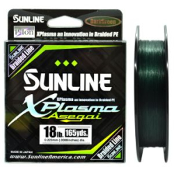 Плетёный шнур Sunline X-Plasma Asegai 165YD Dark Green 150m 18LB/#1.7