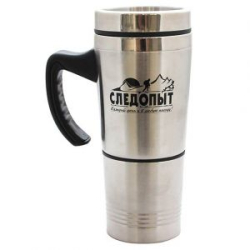 Кружка изотермическая двойная "СЛЕДОПЫТ", 330+180 мл