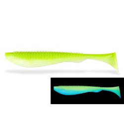 Силиконовая приманка Zemex Moby 6" цвет LS21, в уп. 3 шт