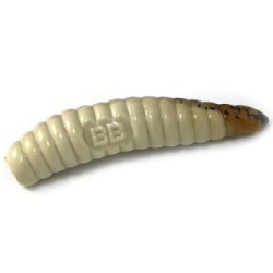 Силиконовая приманка Boroda Baits SiSiLiA 51 Floating цв. "Слеза ангела" (Бежевый), 6 шт./уп.