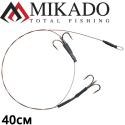 Mikado X-Plode Поводки стальные комбинированные 