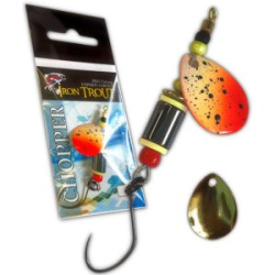 Блесна вращающаяся Iron Trout Chopper 2.2g цвет # 108