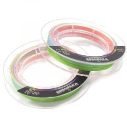 Леска плетеная Kosadaka Super PE X4 150м Multicolor 0,25мм, 16,5кг BSLX4-MLT-025-150