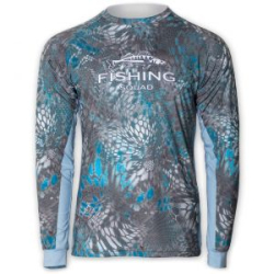 Джерси дышащая мужская Veduta Reptile Skin Blue UPF50+ р.XL