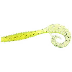 Силиконовая приманка Flagman TT-Grub 1.4" цв. #112 Chartreuse