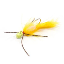 Мормышка горизонтальная Тула кр. Hayabusa №2-желтая 1.5г. мгж-2315