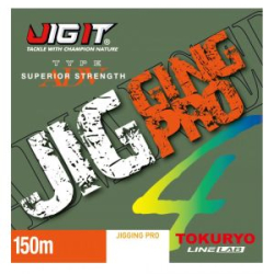 Плетёный шнур Jig It x Tokuryo JiggingPro X4 Multi 3.0 PE 150m