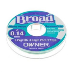 Леска зимняя Owner Broad 25м 0,18мм 3,1кг